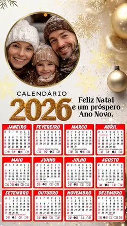 Calendário 2026