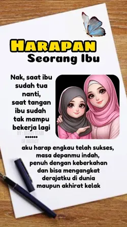 harapan seorang ibu