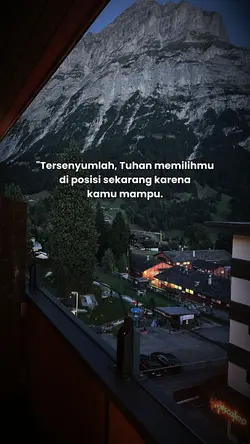 "Tersenyumlah, Tuhan