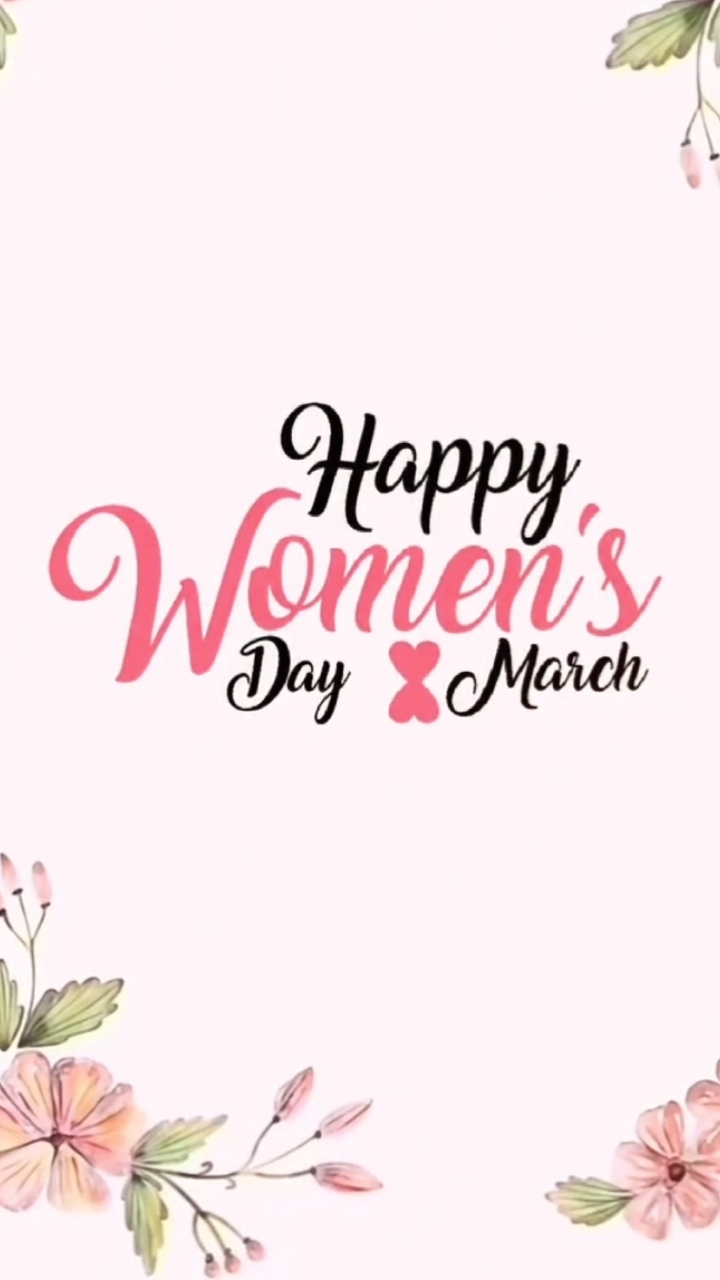 Feliz dia da mulher