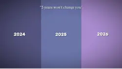 3years won't change 
