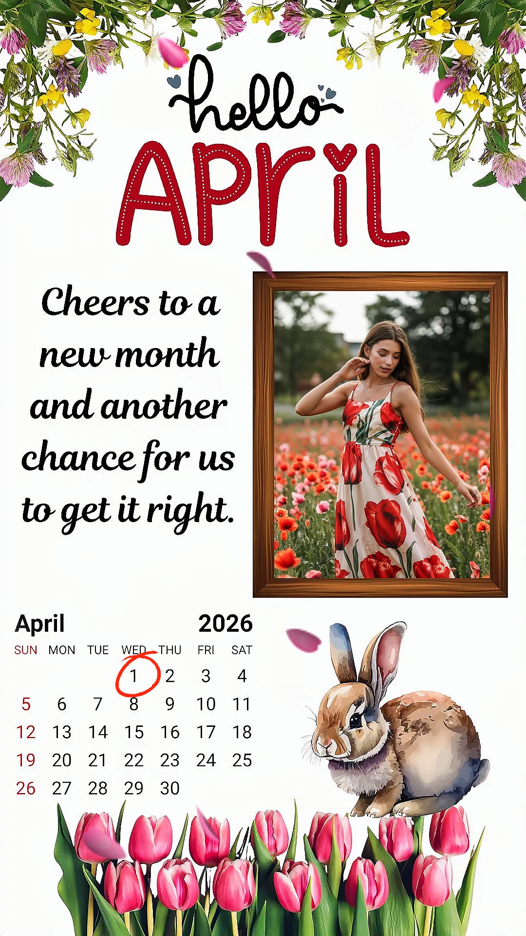 Bienvenido abril de 2026