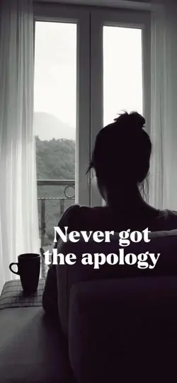 Never got the apolog