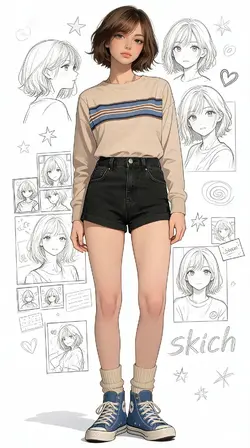 Sketch Manga Of Me