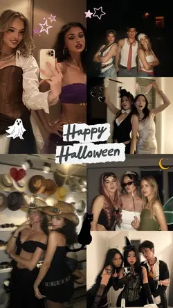 halloween collage 