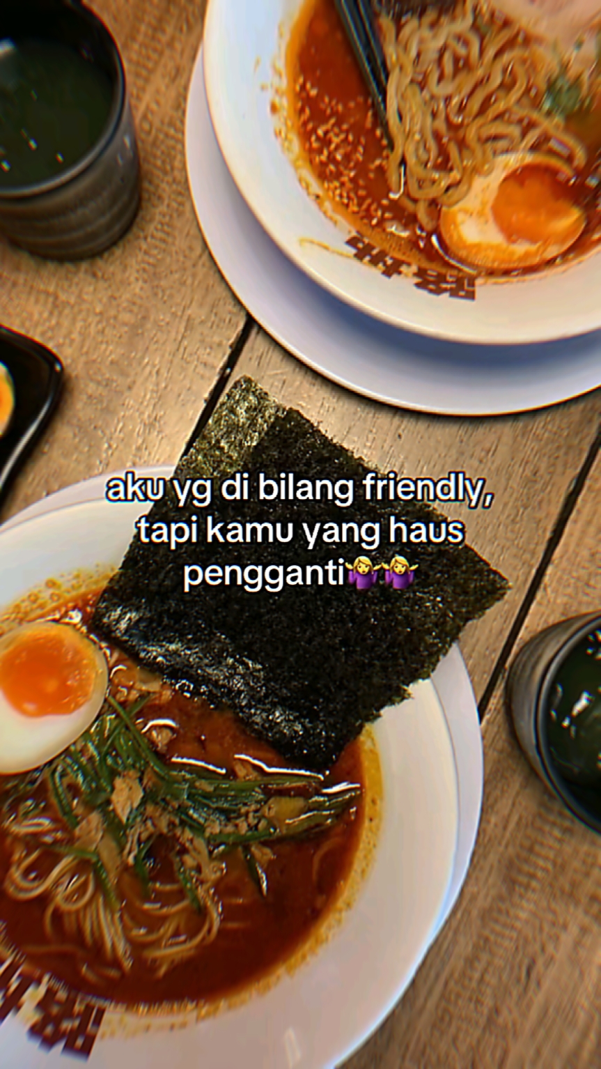 tapi kamu yang haus