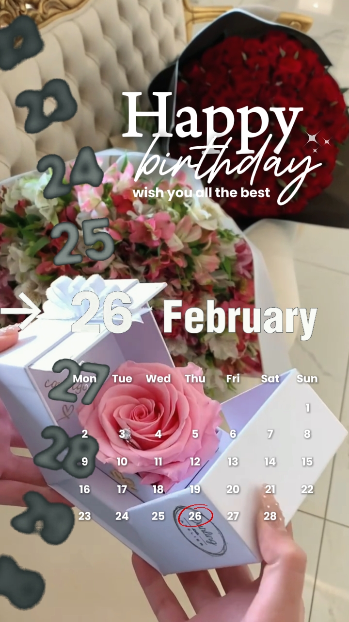 HBD 26 FEBRUARY 