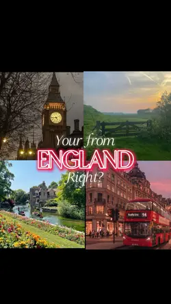 Your from England