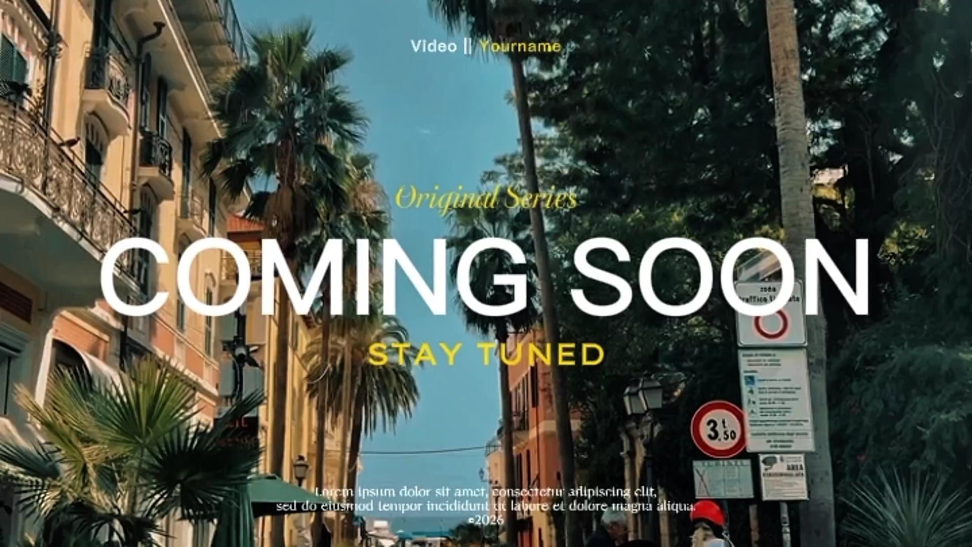 COMING SOON INTRO