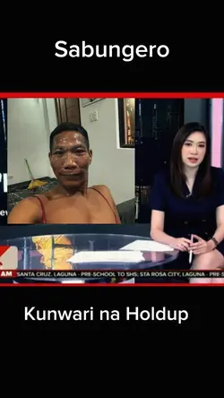 Kunwari na holdup