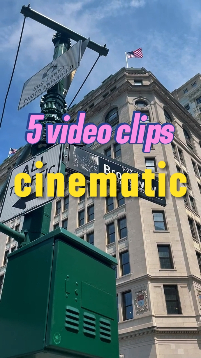 5 clips cinematic