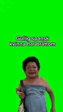 Gullig Spansk Kvinna