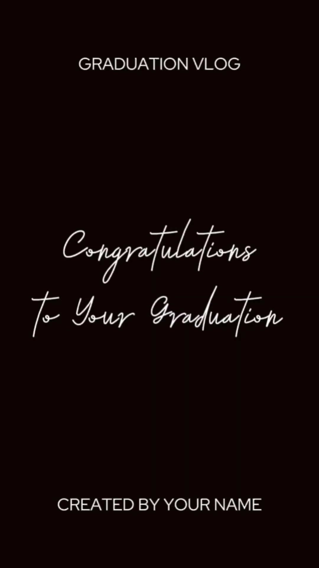 Graduación Cinemática