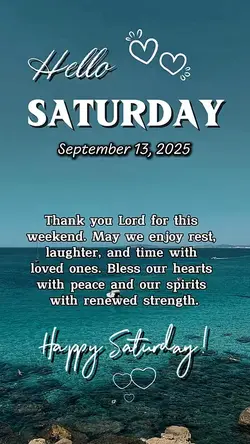 Saturday, SEPT. 13