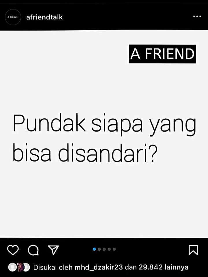 pundak siapa yang