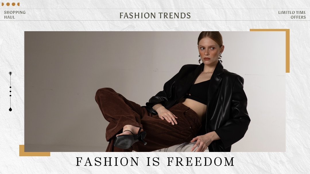 Accesorios De Ropa Estilo Minimalista Plantillas De Negocios De Exhibición De Productos