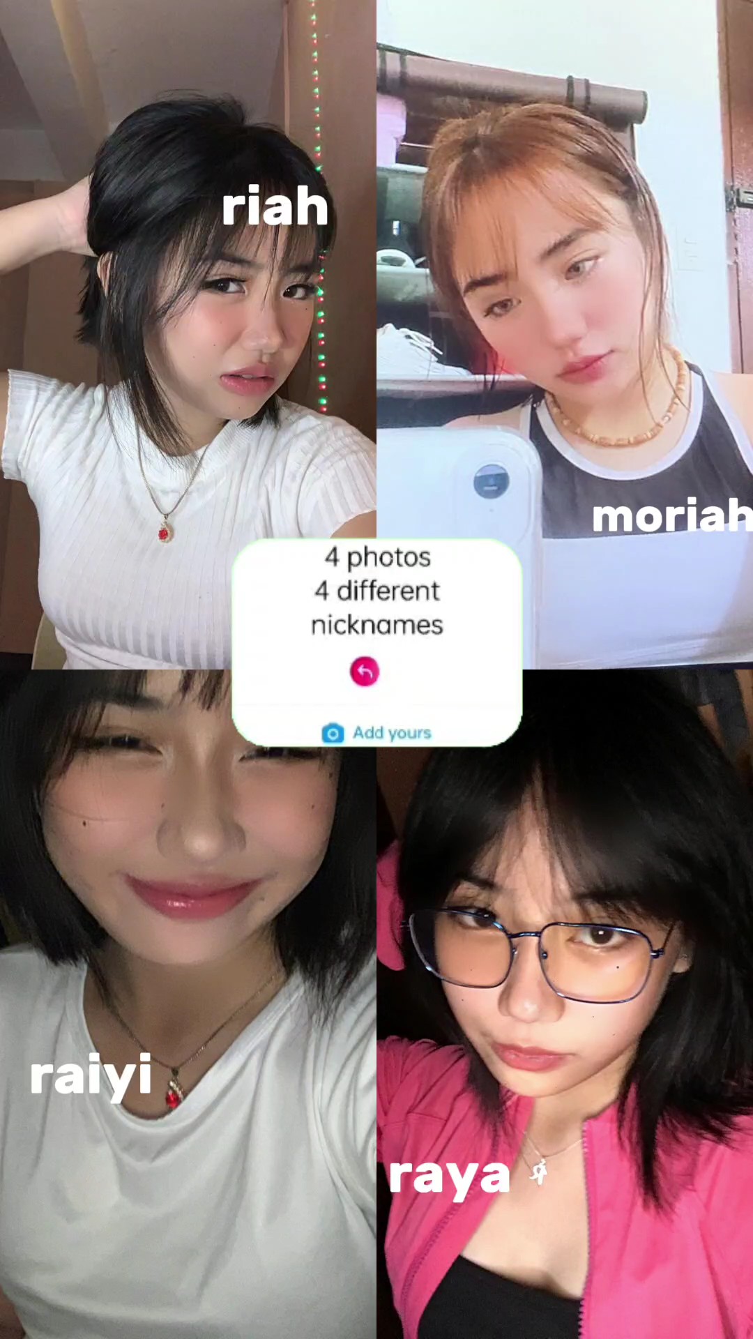 4photos 4 different 