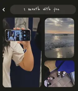 1 month with you 