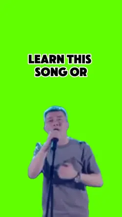 Sing this song or...