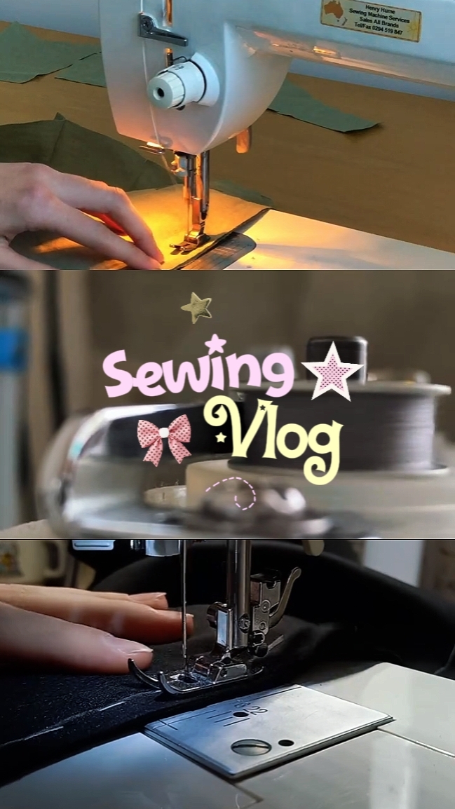 sewing vlog