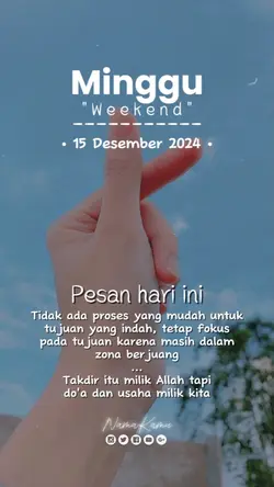 Minggu story