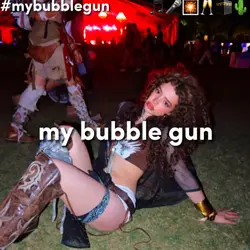 my bubble gun