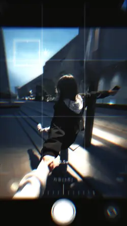 相机介面模糊氛围感