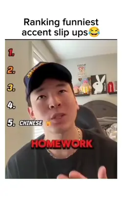 Funniest accent slip