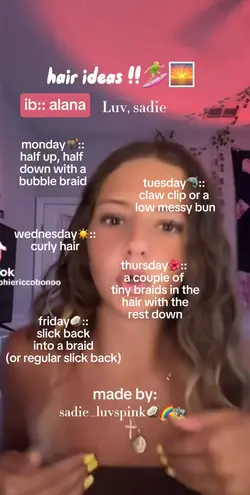 preppy hair ideas!!!