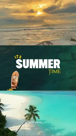 its summer time