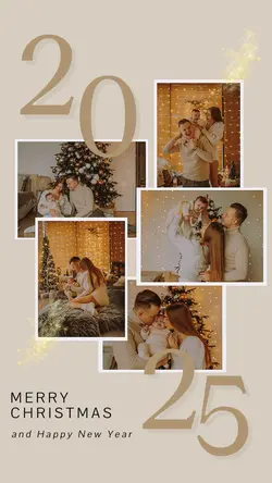 Christmas collage