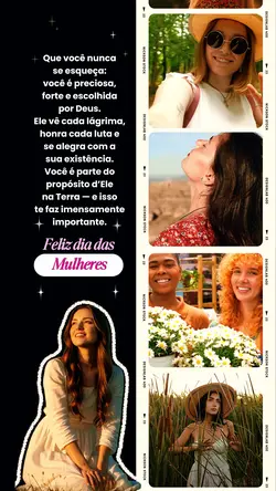 FELIZ DIA MULHERES