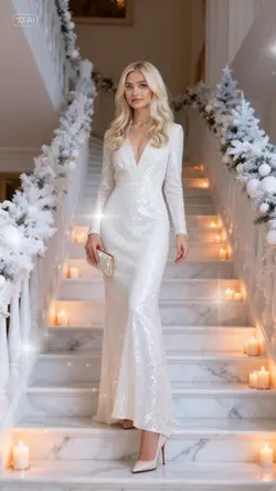 WHITE DRESS AI