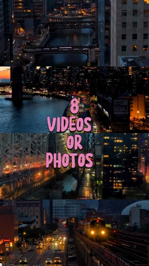 8 VIDÉOS OU PHOTOS 