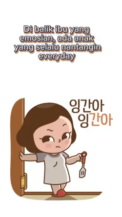 Dibalik ibu yg emosi