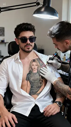 Girl tattoo