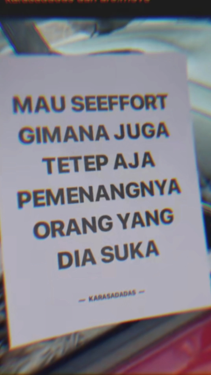 mau seeffort gimana