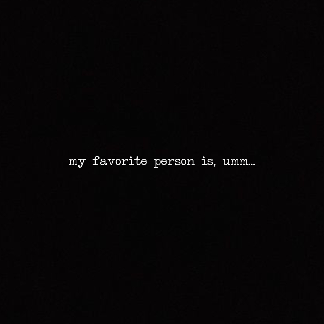 Meine Lieblingsperson ist mein..