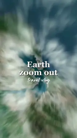 Earth zoom out