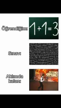 Sınavda Aklımda Olan
