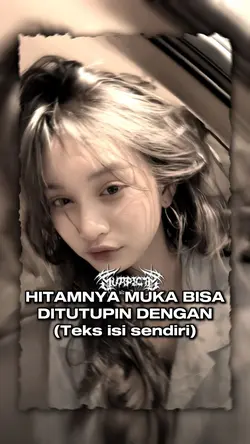 HITAMNYA MUKA BISA