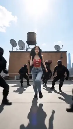 アクションシーン