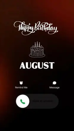 HBD 30 AUGUST 2026 