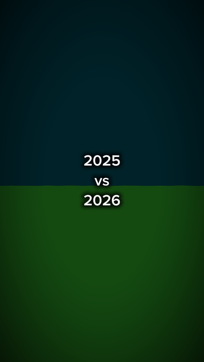2025 kumpara sa 2026