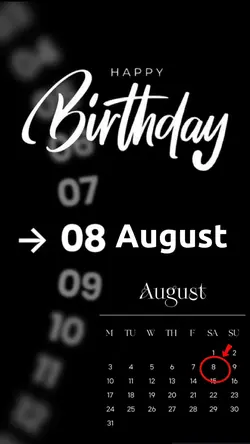 hbd 08 august