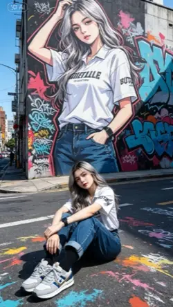 AI graffiti