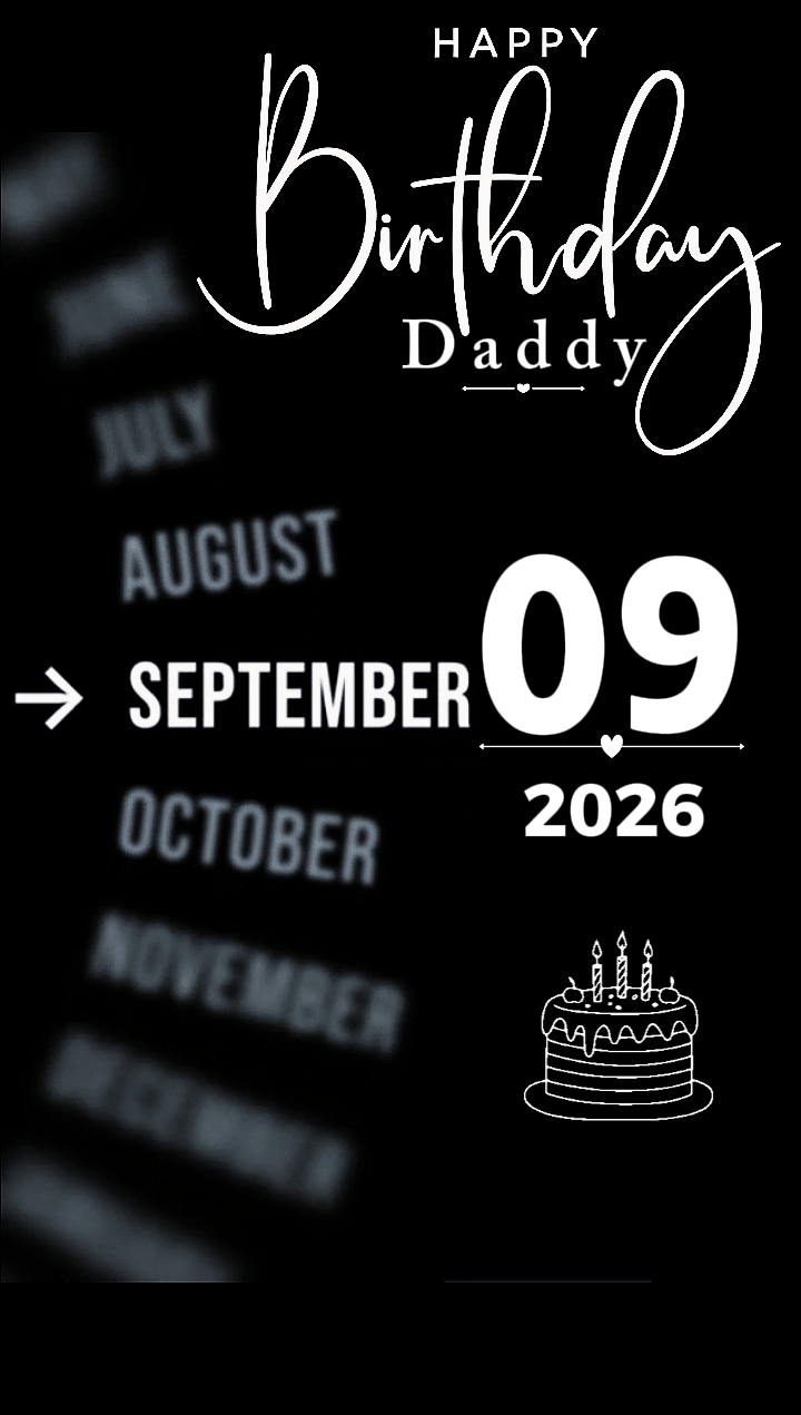 birthday Dad 09 sept