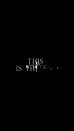 this is the end