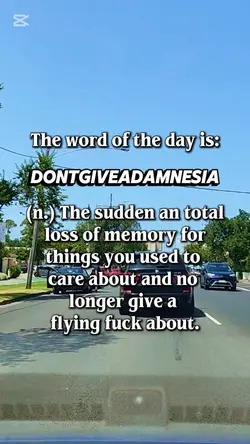 DONTGIVEADAMNESIA