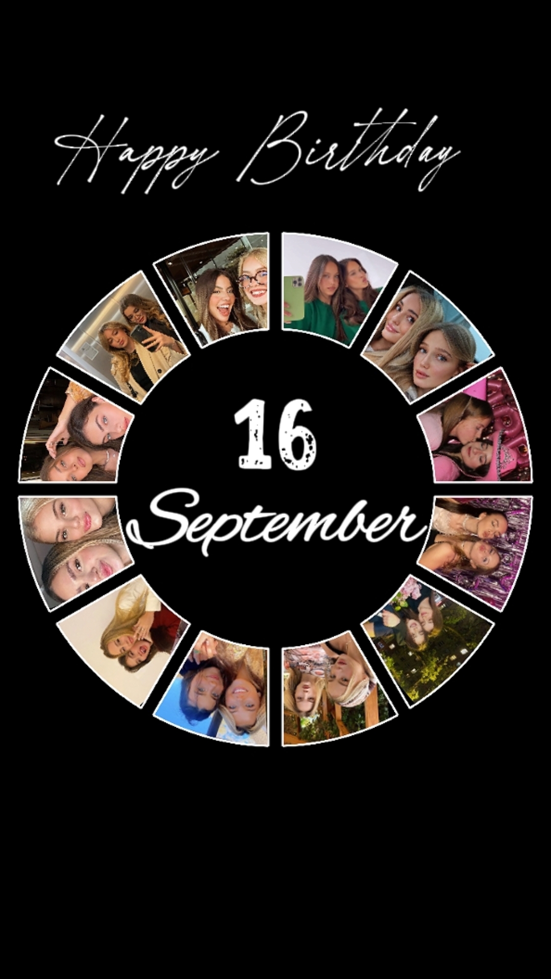 birthday 16 Septembe